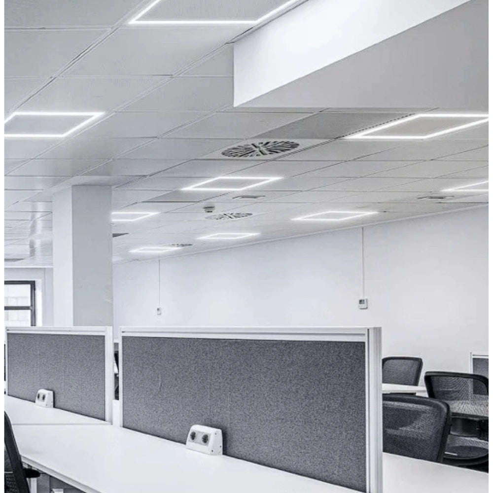 LED Frame Light/ T-Bar, 40W/50W/60W, 2x4, Adjustable Wattage and  5CCT 3000K-6500K, 7800 Lumens