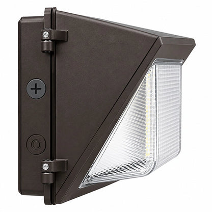 LED Full Cut-Off Wall Pack Light with Dusk-to-Dawn Photocell, Wattage Selectable (28W/42W/56W/70W), CCT Tunable (3000K/4000K/5000K), 120-277V, 0-10V Dimmable