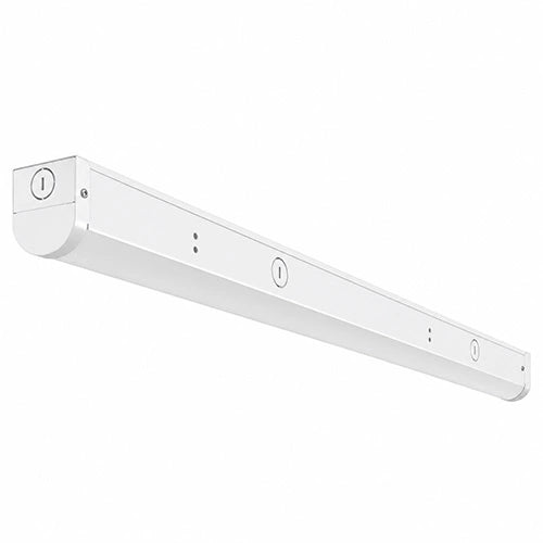 LED Linear Strip Light - 3-Pin Sensor Base, 4ft, Selectable 30W/40W/50W and CCT 3500K/4000K/5000K, 6,284 Lumens
