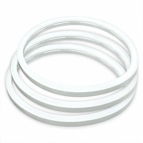 LED Neon Rope Light – 50FT - 144W - 24V DC - Ultra-Bright White - UL Listed - Flexible & Cuttable