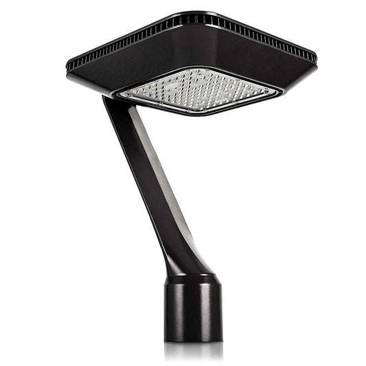 LED Post Top Light, 100W, CCT 5000K, 100-277 VAC, 13,500 Lumens, PC Lens