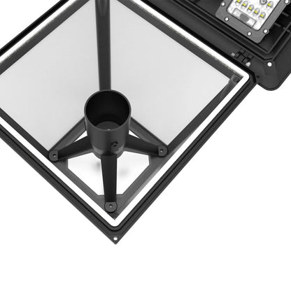 LED Post Top Light, Selectable 100W/60W/30W and CCT 3000K/4000K/5000K, 100-277 VAC, 11,000 Lumens, Frosted Lens