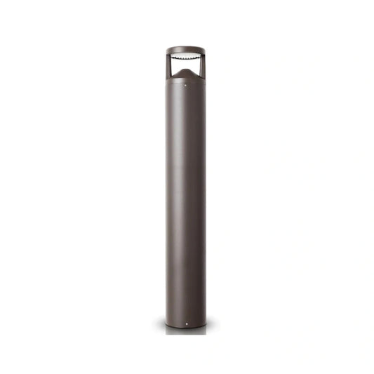 LED Rounded Bollard Light, 24W, CCT Tunable 3000K/4000K/5000K, 2,760 Lumens, 120-277 VAC