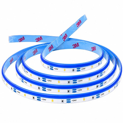 LED Tape Light - 50W - Blue - 24V - 16FT - 60W Driver - Double Layer - IP20 - UL Listed