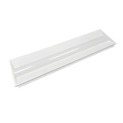 LED Troffer Light, 1x4, Wattage Selectable 40W/30W/25W/20W/15W and CCT 3500-6500K, 5000 Lumens