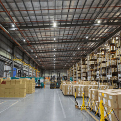 LED UFO High Bay Light, 100W, 5000K, 16000 Lumens, 100-277 VAC