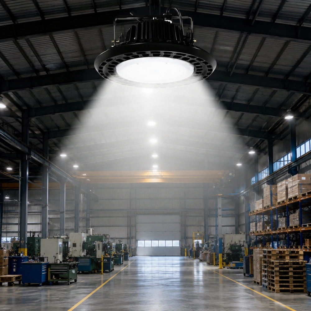 LED UFO High Bay Light, 240W, CCT  5000K, 29,000 Lumens, 100-277 VAC