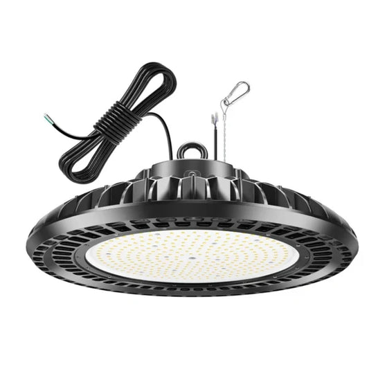 LED UFO High Bay Light, 150W, CCT 5000K, 22,500 Lumens, 100-277 VAC