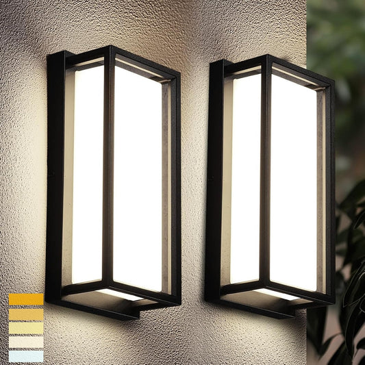 LED Wall Sconce Light 14-Inch, 22W, 2200K/2700K/3000K/4000K/5000K, 1,800 Lumens, 100-277 VAC