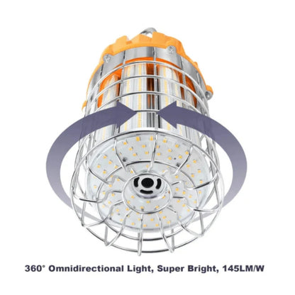 LED Work Light, 150W, 5000K, 22,500 Lumens, 100-277 VAC
