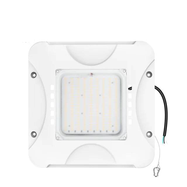 90W/120W/150W Dimmable LED Canopy Light with CCT Selectable 4500K/5000K/5700K - IP65 Rated - Lumens Depot