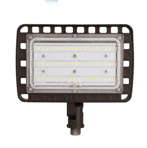 LED Flood Light 1/2" NPT Bracket, 15W/30W/50W, 14,000 Lumens, 5000K, 120-277VAC - Lumens Depot