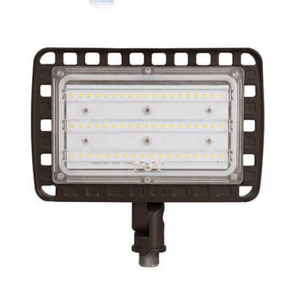 LED Flood Light 1/2" NPT Bracket, 15W/30W/50W, 14,000 Lumens, 5000K, 120-277VAC - Lumens Depot