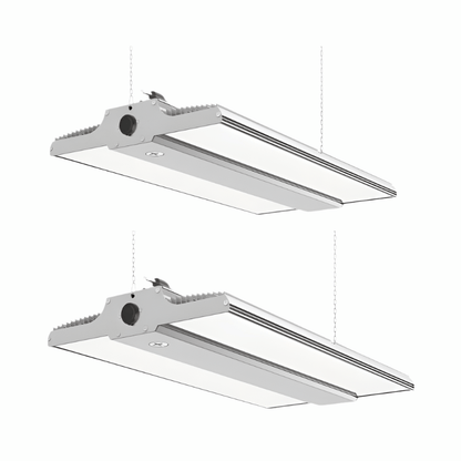LED Linear High Bay Light, 1.2ft, 150W/120W/90W, CCT 3000K/4000K/5000K, 22,500 Lumens, 100-277 VAC - Lumens Depot