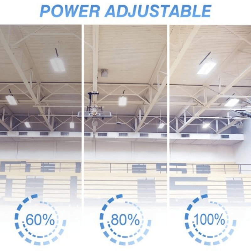 LED Linear High Bay Light, 1.2ft, 150W/120W/90W, CCT 3000K/4000K/5000K, 22,500 Lumens, 100-277 VAC - Lumens Depot