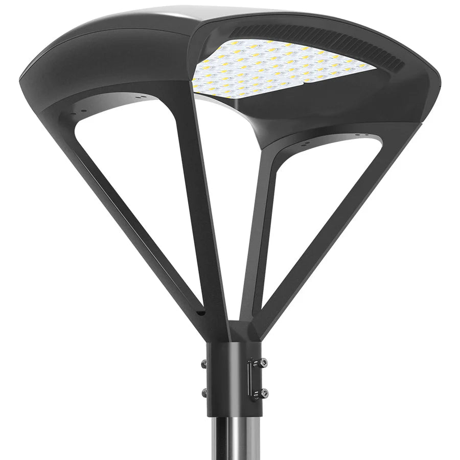 LED Post Top Light, 300W, CCT 5000K, 277-480 VAC, 19,500 Lumens - Lumens Depot