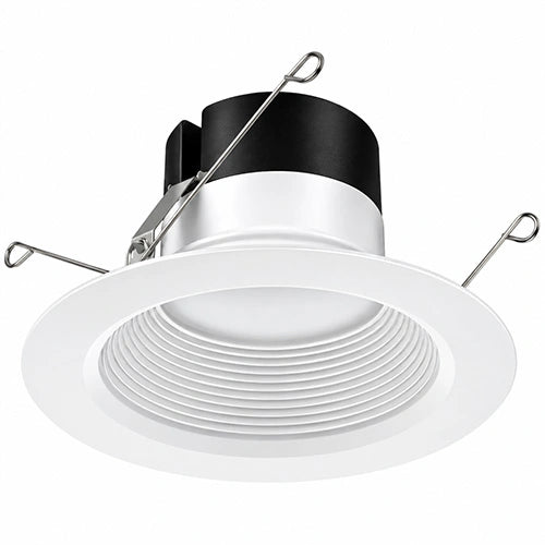 LED Recessed Downlight, 8 Inch, Selectable 36W/27W/18W and CCT 2700K-5000K, 4,000 Lumens, 120-347 VAC