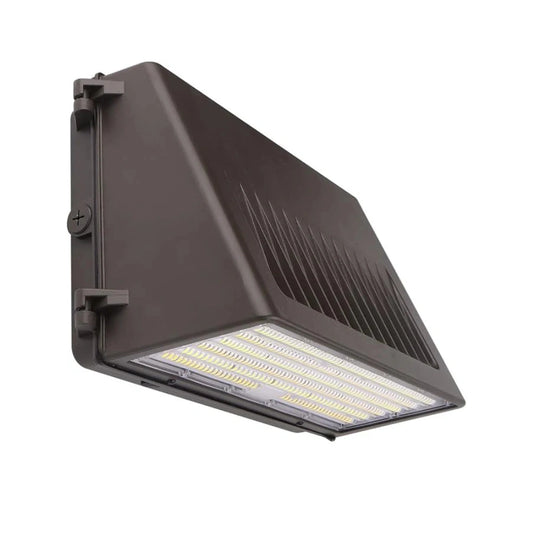LED Wall Pack Light Built-in Photocell, 30W/45W/63W, 3000K-5000K, 9,450 Lumens, 120-277 VAC