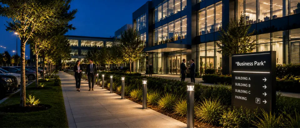 Best Outdoor Commercial Lighting Types for Different Applications