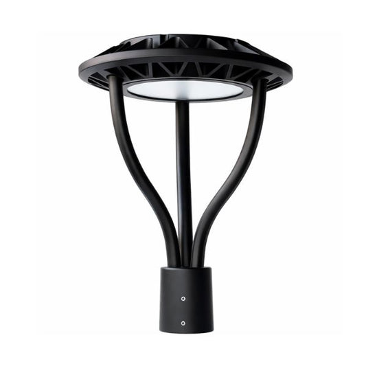 LED Post Top Light - Photocell Compatible, Selectable 80W/100W/120W/150W and CCT, 100-277 VAC, 21000 Lumens - Lumens Depot