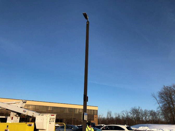 Round Light Pole - Steel, 5 inch, 30ft