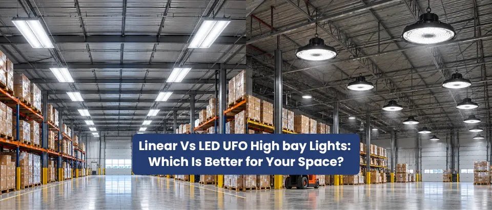 Linear Vs LED UFO High bay Lights: Which Is Better for Your Space?
