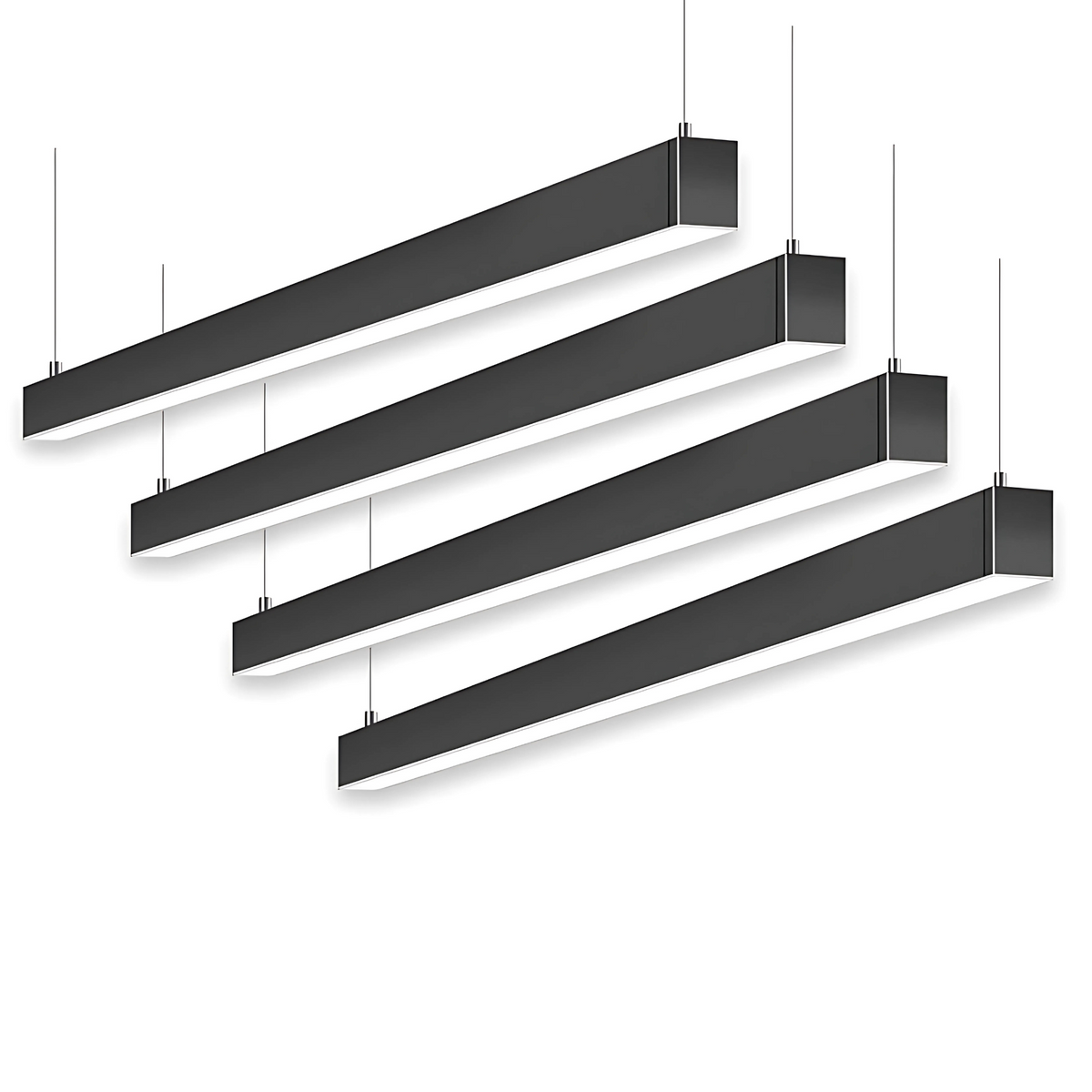 4FT LED Linear Light, 50W/45W/40W, 6,500 Lumens, 100-277 VAC