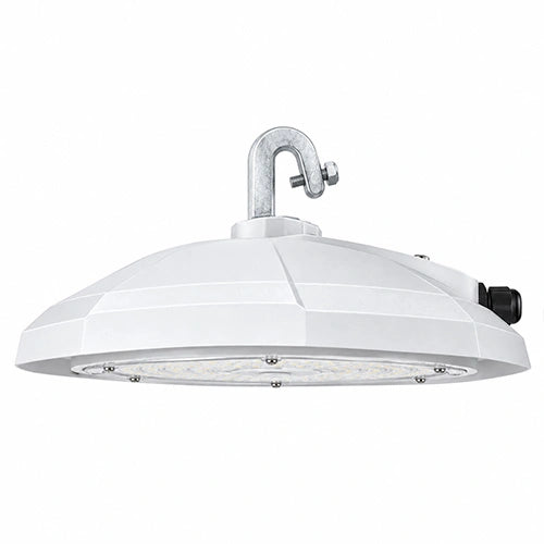NSF LED UFO High Bay Light, 150W, CCT 5000K, 21,900 Lumens, 120-277 VAC, PC Lens