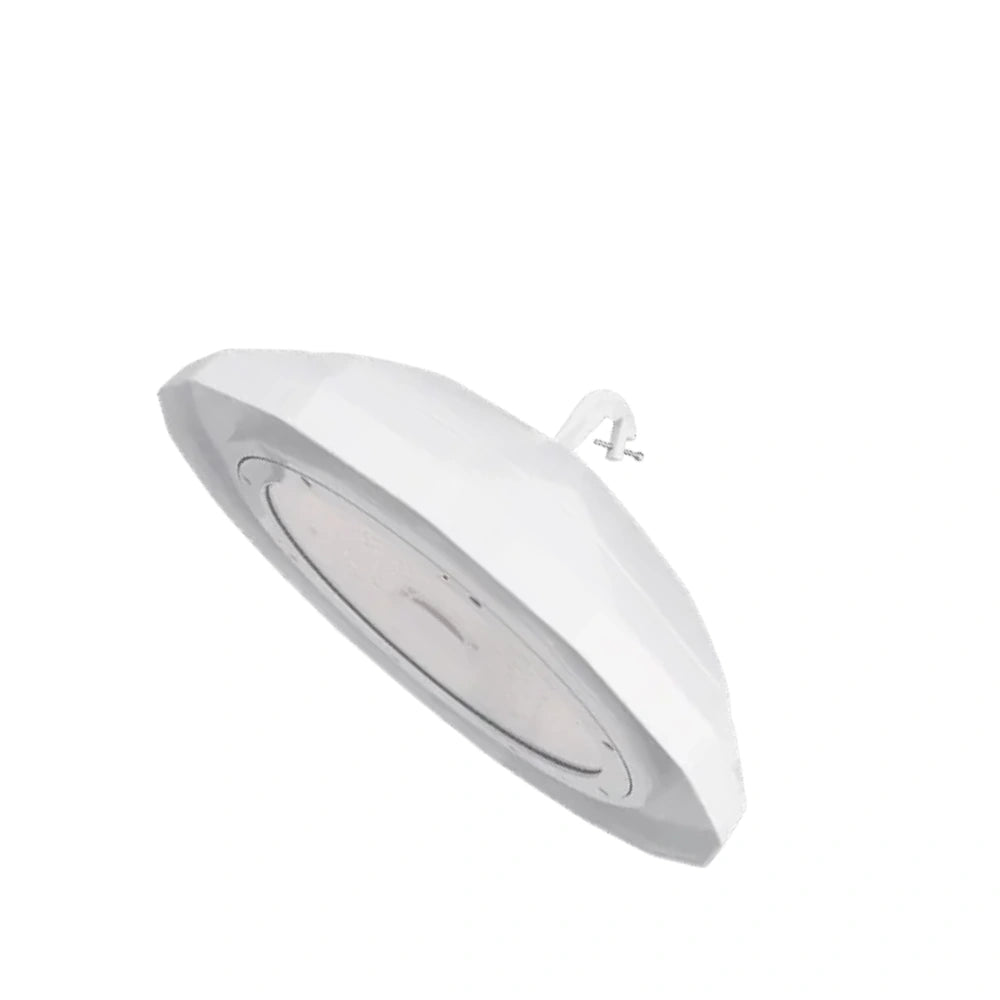 NSF LED UFO High Bay Light with Sensor Base, 150W, CCT 5000K, 21,900 Lumens, 120-277 VAC, PC Lens