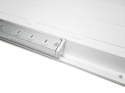 LED Ceiling Panel Light, 1x4, 20W/30W/40W, Selectable Watts And CCT 3500K-5000K, 5200 Lumens, Ultra-Thin Design