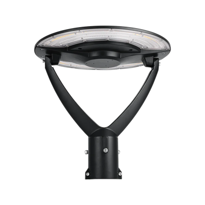 LED Post Top Light - Sensor Base, Selectable 40W/50W/60W and CCT 3000K/4000K/5000K, 100-277 VAC, 9,000 Lumens, Shorting Cap Included