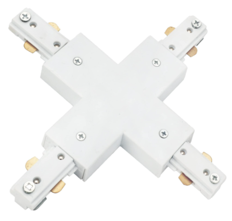 "X" Connector for Track Lights - Lumens Depot