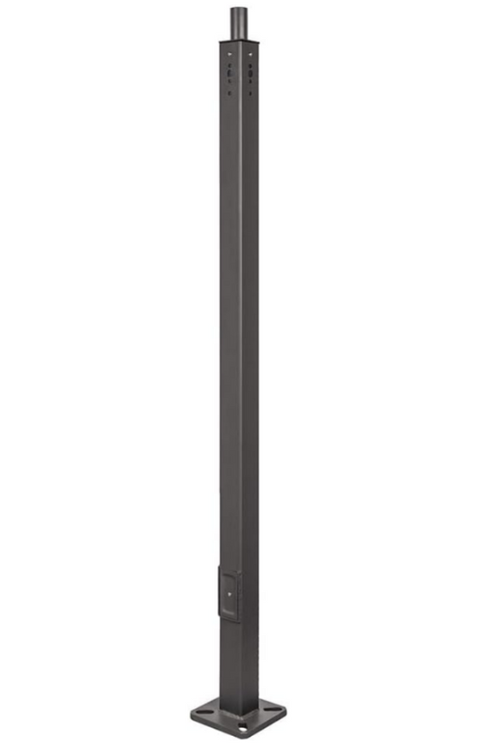 Square Light Pole - Steel, 5 inch, 30ft