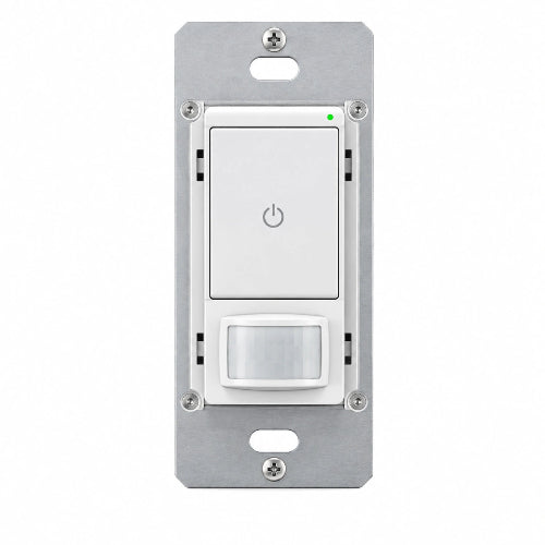 Single-pole LED PIR sensor switch, 120 VAC, 60HZ, 600W