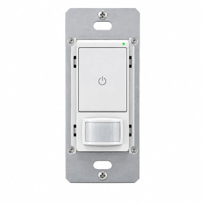 Single-pole LED PIR sensor switch, 120 VAC, 60HZ, 600W