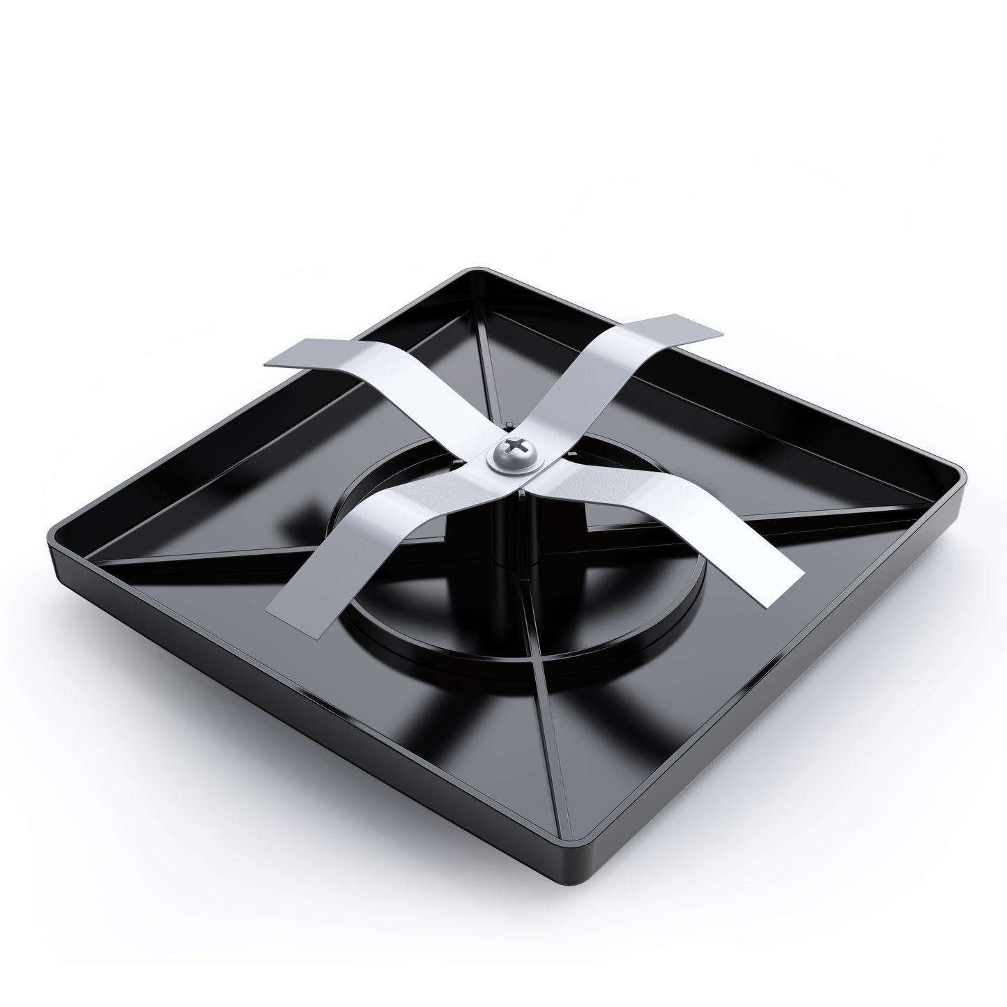 Square Pole Cap for 5inch Square Poles, 127*127mm, Black Color