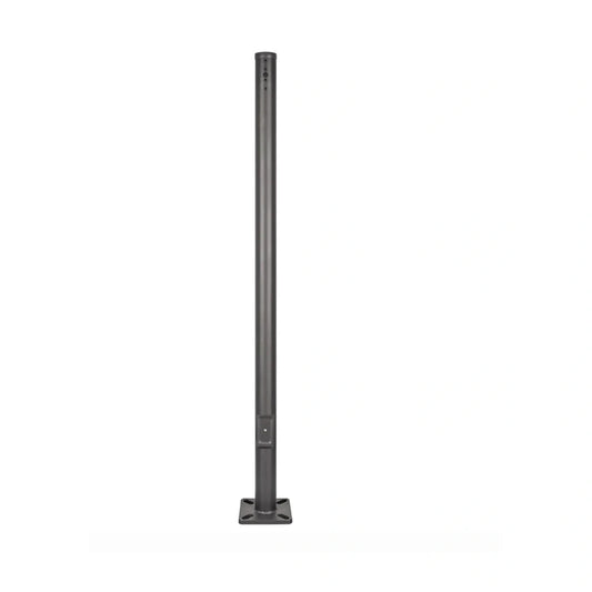 Straight Round Light Pole - Steel, 4 inch
