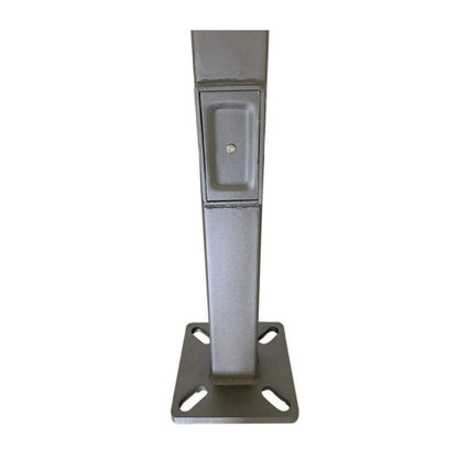 Straight Square Light Pole - Steel, 5 inch, 30ft