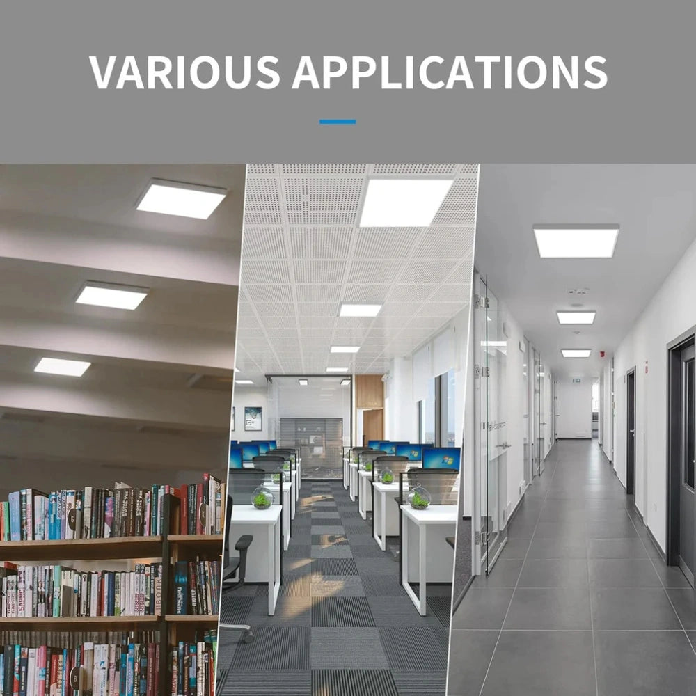 Surface Mount Kit for LED Flat Panel Light, 2x2 - Aluminium Ceiling Frame