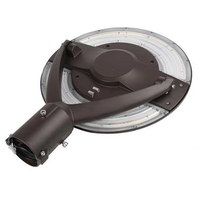 LED Post Top Light, Selectable 40W/50W/60W and CCT 3000K/4000K/5000K, 100-277 VAC, 9,000 Lumens
