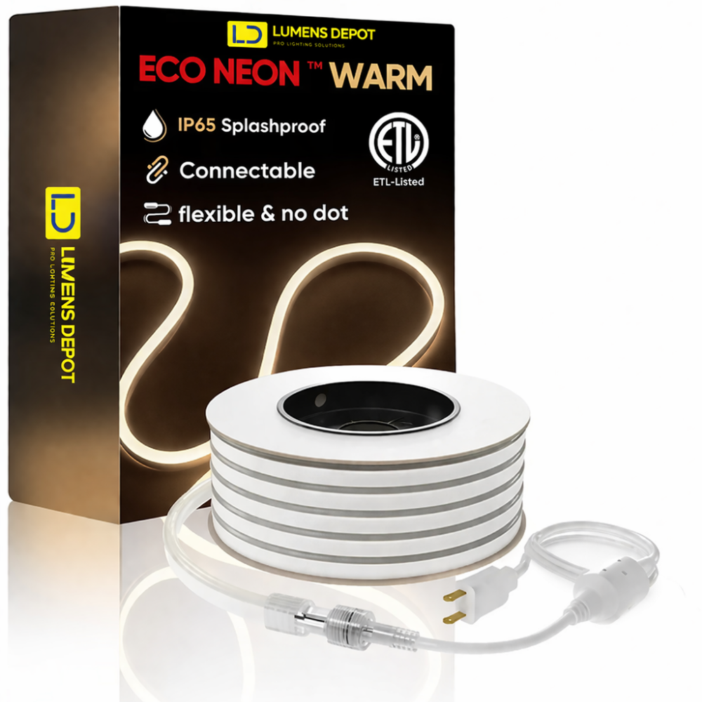110V-120V Commercial LED Rope Lights- Dimmable and Cuttable Kits