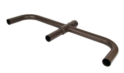 180 Degree Triple Bullhorn with 2-3/8" Tenons,  Fit for 2.36'' round pole, Dark Bronze Color