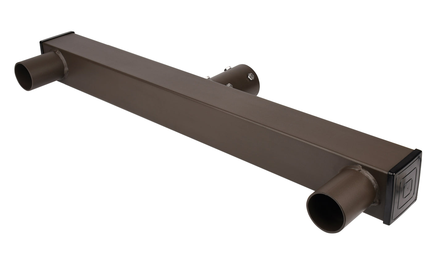Low Profile Long Bullhorn with 180 Degree Double Vertical Tenon, Fit for 2.36'' Round Pole