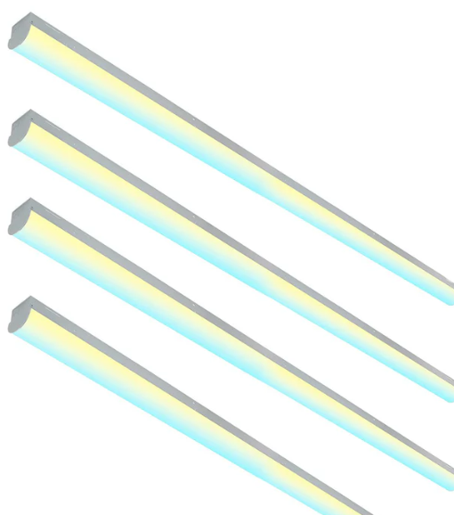 8FT LED Linear Strip Light, 3CCT Adjustable, 65W/75W/90W, Dimmable