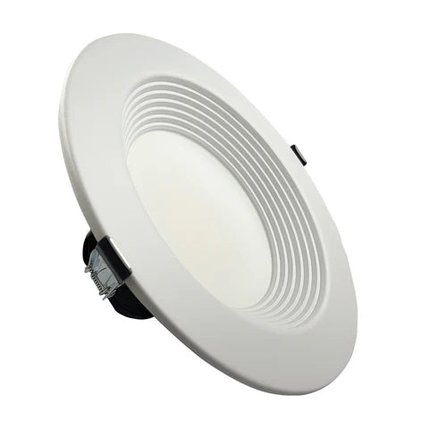 LED Recessed Downlight 8-inch, 18W/27W/36W Adjustable Wattage, 4000 Lumens, 2700K/3000K/3500K/4000K/5000K CCT Selectable, 120-347 VAC, 0-10V Dimmable, ETL & Energy Star Listed - Lumens Depot