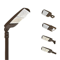 300W LED Parking Lot Light - Photocell-Ready Top Socket & Slip Fitter Mount, 5000K, 45000 Lumens