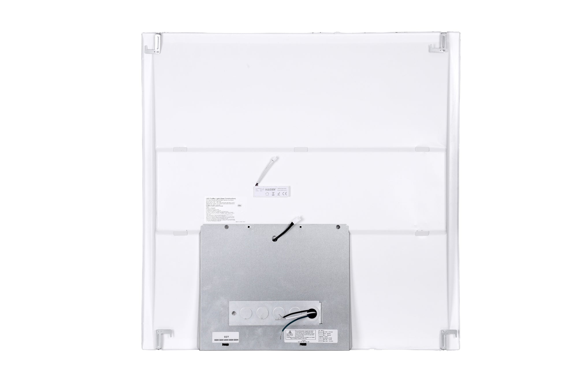 LED Panel/Troffer, 2x2, Adjustable Wattage 25W/30W/35W, CCT, Adjustable 3500K/4000K/5000K, 3850 Lumens - Lumens Depot