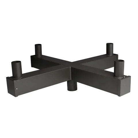Low Profile Bullhorn Adapter – 4 Vertical Tenons at 90° for Area Light Fixtures - Lumens Depot
