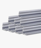 3.3FT Aluminum Track Channel for 110V LED Strip Lights (6x10mm & 7.5x11.5mm)