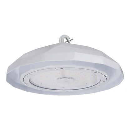 NSF LED UFO High Bay 200W - 30000 Lumens - 5000K - 120-277V - G-Hook Mount - PC Lens - White Housing - IP69 Waterproof - UL & DLC Listed - Lumens Depot
